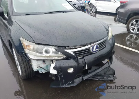 2012 Lexus Ct 200H Premium from USA, damaged, VIN JTHKD5BH1C2075908